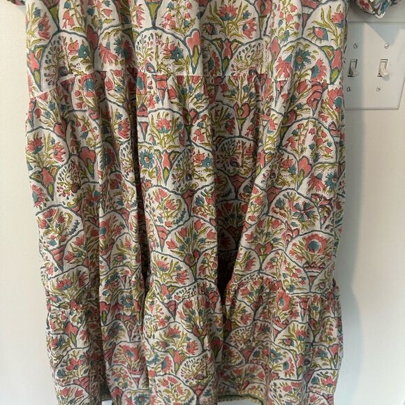 Karni Floral Boho Maxi Dress 2XL - Picture 4 of 8